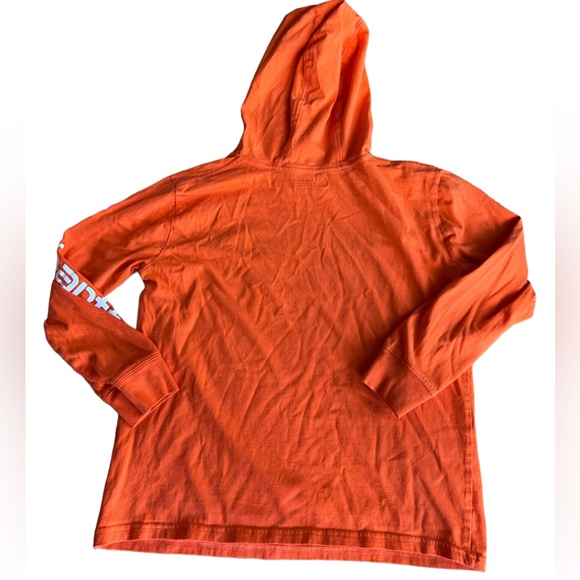 Carhartt long sleeve boys hooded shirt Sz M - Picture 2 of 9